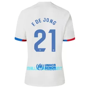 Maillot De Foot FC Barcelone Frenkie de Jong 21 Extérieur 23/24 Maillot De Foot FC Barcelone Frenkie de Jong 21 Extérieur 23/24