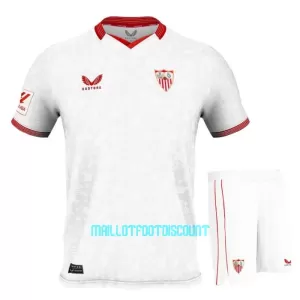 Kit De Football Séville FC Enfant Domicile 23/24 Kit De Football Séville FC Enfant Domicile 23/24