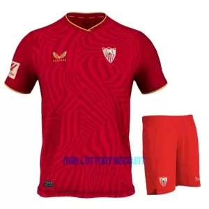 Kit De Football Séville FC Enfant Extérieur 23/24 Kit De Football Séville FC Enfant Extérieur 23/24