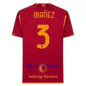 Maillot De Foot AS Roma Ibanez 3 Domicile 23/24