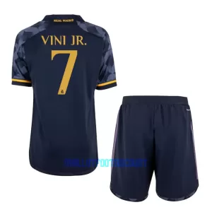 Kit De Football Real Madrid Vinicius Junior 7 Enfant Extérieur 23/24 Kit De Football Real Madrid Vinicius Junior 7 Enfant Extérieur 23/24