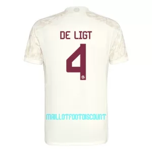Maillot De Foot FC Bayern Munich Matthijs de Ligt 4 Champions League Third 23/24