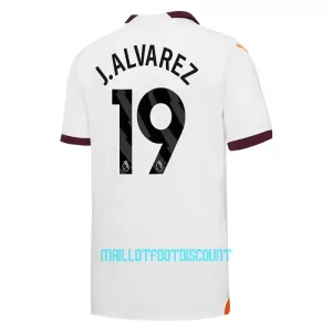Kit De Football Manchester City Julián Álvarez 19 Enfant Extérieur 23/24