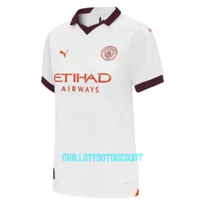 Maillot De Foot Manchester City Kevin De Bruyne 17 Femme Extérieur 23/24
