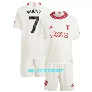 Kit De Football Manchester United Mason Mount 7 Enfant Third 23/24 Kit De Football Manchester United Mason Mount 7 Enfant Third 23/24