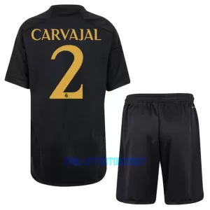 Kit De Football Real Madrid Carvajal 2 Enfant Third 23/24 Kit De Football Real Madrid Carvajal 2 Enfant Third 23/24
