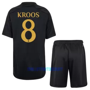 Kit De Football Real Madrid Toni Kroos 8 Enfant Third 23/24 Kit De Football Real Madrid Toni Kroos 8 Enfant Third 23/24