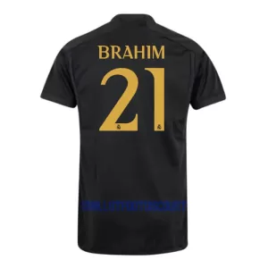 Maillot De Foot Real Madrid Brahim 21 Third 23/24 Maillot De Foot Real Madrid Brahim 21 Third 23/24