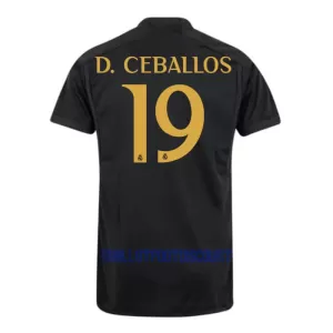 Maillot De Foot Real Madrid D. Ceballos 19 Third 23/24 Maillot De Foot Real Madrid D. Ceballos 19 Third 23/24