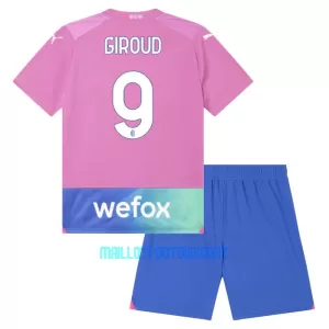Kit De Football Milan AC Olivier Giroud 9 Enfant Third 23/24 Kit De Football Milan AC Olivier Giroud 9 Enfant Third 23/24