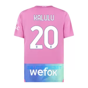 Maillot De Foot Milan AC Pierre Kalulu 20 Third 23/24 Maillot De Foot Milan AC Pierre Kalulu 20 Third 23/24