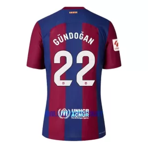 Maillot De Foot FC Barcelone Ilkay Gündogan 22 Domicile 23/24 Maillot De Foot FC Barcelone Ilkay Gündogan 22 Domicile 23/24