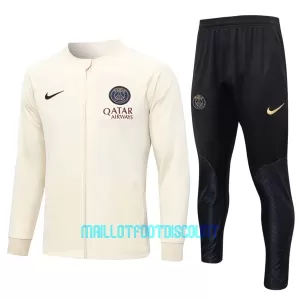 Paris Saint-Germain Ensemble Vestes d'Entraînement 23/24 Crème Paris Saint-Germain Ensemble Vestes d'Entraînement 23/24 Crème