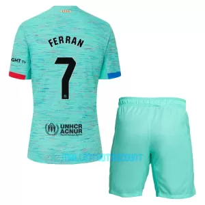 Kit De Football FC Barcelone Ferran Torres 7 Enfant Third 23/24 Kit De Football FC Barcelone Ferran Torres 7 Enfant Third 23/24