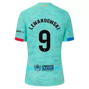 Kit De Football FC Barcelone Robert Lewandowski 9 Enfant Third 23/24