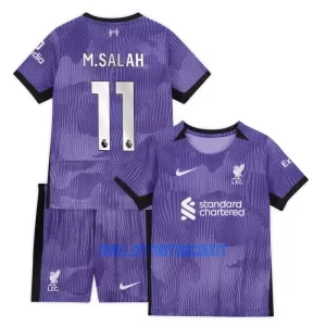 Kit De Football Liverpool Mohamed Salah 11 Enfant Third 23/24