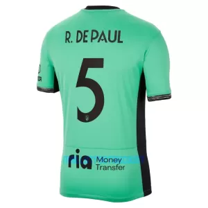 Maillot De Foot Atlético Madrid Rodrigo de Paul 5 Third 23/24
