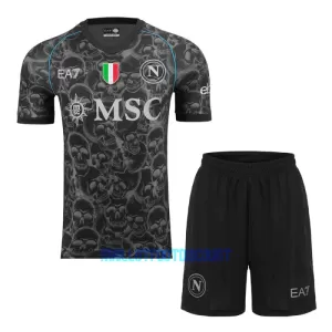 Kit De Football SSC Naples Halloween Enfant 23/24 - Spécial Kit De Football SSC Naples Halloween Enfant 23/24 - Spécial