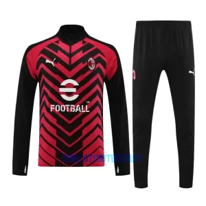 Milan AC Kit de Sweat-shirt d’entraînement 23/24 Rouge/Noir Milan AC Kit de Sweat-shirt d’entraînement 23/24 Rouge/Noir