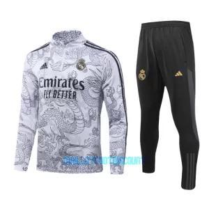 Real Madrid Kit de Sweat-shirt d’entraînement 23/24 Dragon Gris Real Madrid Kit de Sweat-shirt d’entraînement 23/24 Dragon Gris