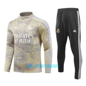 Real Madrid Kit de Sweat-shirt d’entraînement 23/24 Jaune Real Madrid Kit de Sweat-shirt d’entraînement 23/24 Jaune