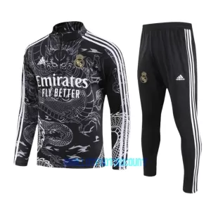 Real Madrid Kit de Sweat-shirt d’entraînement 23/24 Noir Real Madrid Kit de Sweat-shirt d’entraînement 23/24 Noir