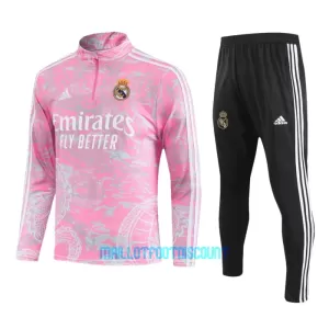 Real Madrid Kit de Sweat-shirt d’entraînement 23/24 Rose Real Madrid Kit de Sweat-shirt d’entraînement 23/24 Rose