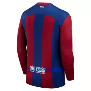 Maillot De Foot FC Barcelone Domicile 23/24 Manches Longues
