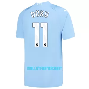 Maillot De Foot Manchester City Jérémy Doku 11 Domicile 23/24 Maillot De Foot Manchester City Jérémy Doku 11 Domicile 23/24