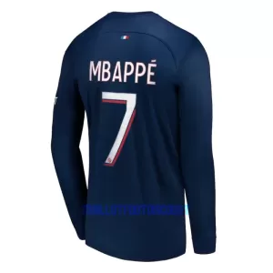 Maillot De Foot Paris Saint-Germain Kylian Mbappé 7 Domicile 23/24 Manches Longues