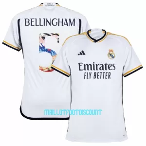 Maillot De Foot Real Madrid Jude Bellingham 5 Domicile 23/24 Maillot De Foot Real Madrid Jude Bellingham 5 Domicile 23/24