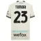 Maillot De Foot Milan AC Fikayo Tomori 23 Fourth 23/24 Blanc