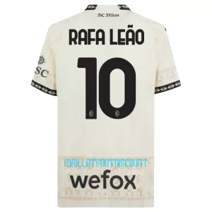 Maillot De Foot Milan AC Rafael Leão 10 Fourth 23/24 Blanc Maillot De Foot Milan AC Rafael Leão 10 Fourth 23/24 Blanc