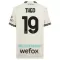 Maillot De Foot Milan AC Theo Hernández 19 Fourth 23/24 Blanc