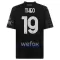 Maillot De Foot Milan AC Theo Hernández 19 Fourth 23/24 Noir