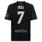 Maillot De Foot Milan AC Yacine Adli 7 Fourth 23/24 Noir