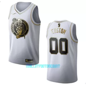 Maillot de Basket Boston Celtics Golden Edition Swingman Blanc