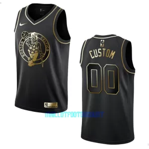 Maillot de Basket Boston Celtics Golden Edition Swingman Noir Maillot de Basket Boston Celtics Golden Edition Swingman Noir