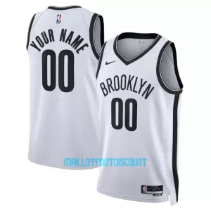Maillot de Basket Brooklyn Nets Association Edition Swingman 23/24 Blanc