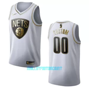 Maillot de Basket Brooklyn Nets Golden Edition Swingman Blanc Maillot de Basket Brooklyn Nets Golden Edition Swingman Blanc