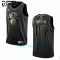 Maillot de Basket Brooklyn Nets Golden Edition Swingman Enfant Noir