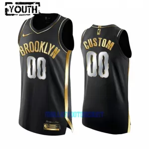 Maillot de Basket Brooklyn Nets Golden Edition Swingman Enfant Noir Maillot de Basket Brooklyn Nets Golden Edition Swingman Enfant Noir