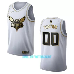 Maillot de Basket Charlotte Hornets Golden Edition Swingman Blanc