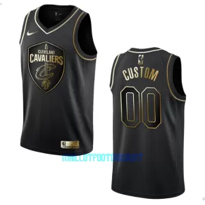 Maillot de Basket Cleveland Cavaliers Golden Edition Swingman Noir Maillot de Basket Cleveland Cavaliers Golden Edition Swingman Noir