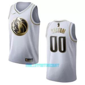 Maillot de Basket Dallas Mavericks Golden Edition Swingman Blanc Maillot de Basket Dallas Mavericks Golden Edition Swingman Blanc