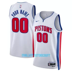Maillot de Basket Detroit Pistons Association Edition Swingman 23/24 Blanc Maillot de Basket Detroit Pistons Association Edition Swingman 23/24 Blanc