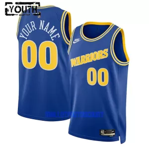 Maillot de Basket Golden State Warriors Classic Edition Swingman 23/24 Enfant Bleu Maillot de Basket Golden State Warriors Classic Edition Swingman 23/24 Enfant Bleu