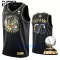 Maillot de Basket Golden State Warriors Diamond Edition Swingman Enfant Noir