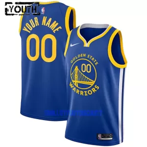 Maillot de Basket Golden State Warriors Icon Edition Swingman 23/24 Enfant Bleu Maillot de Basket Golden State Warriors Icon Edition Swingman 23/24 Enfant Bleu