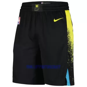 Pantalons Indiana Pacers City Edition Swingman Noir